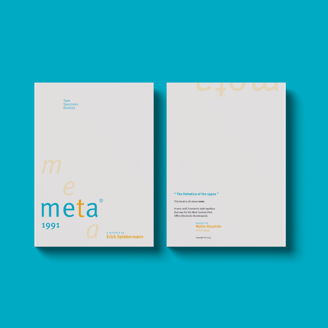 FF Meta® - Book Cover